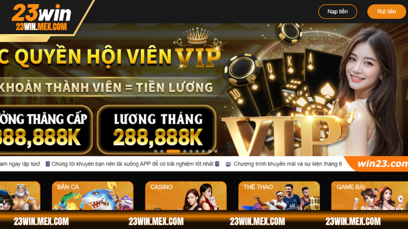 Lưu ý cần thiết tân binh nên nhớ trước khi thao tác rút tiền 23WIN